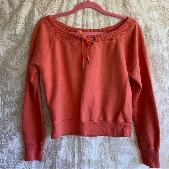 Old Navy Tops - OLD NAVY Drawstring sweatshirt crop top